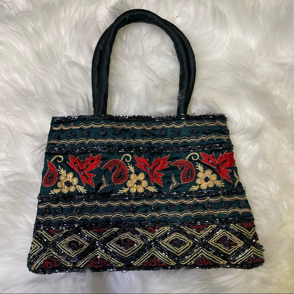 Vintage Beaded Mini Purse